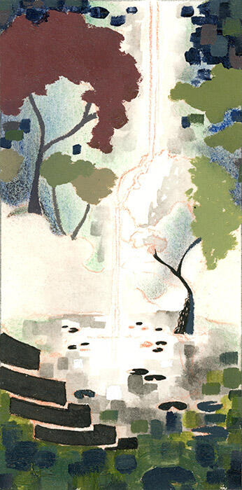 Lilypad Pond 6x3&quot;